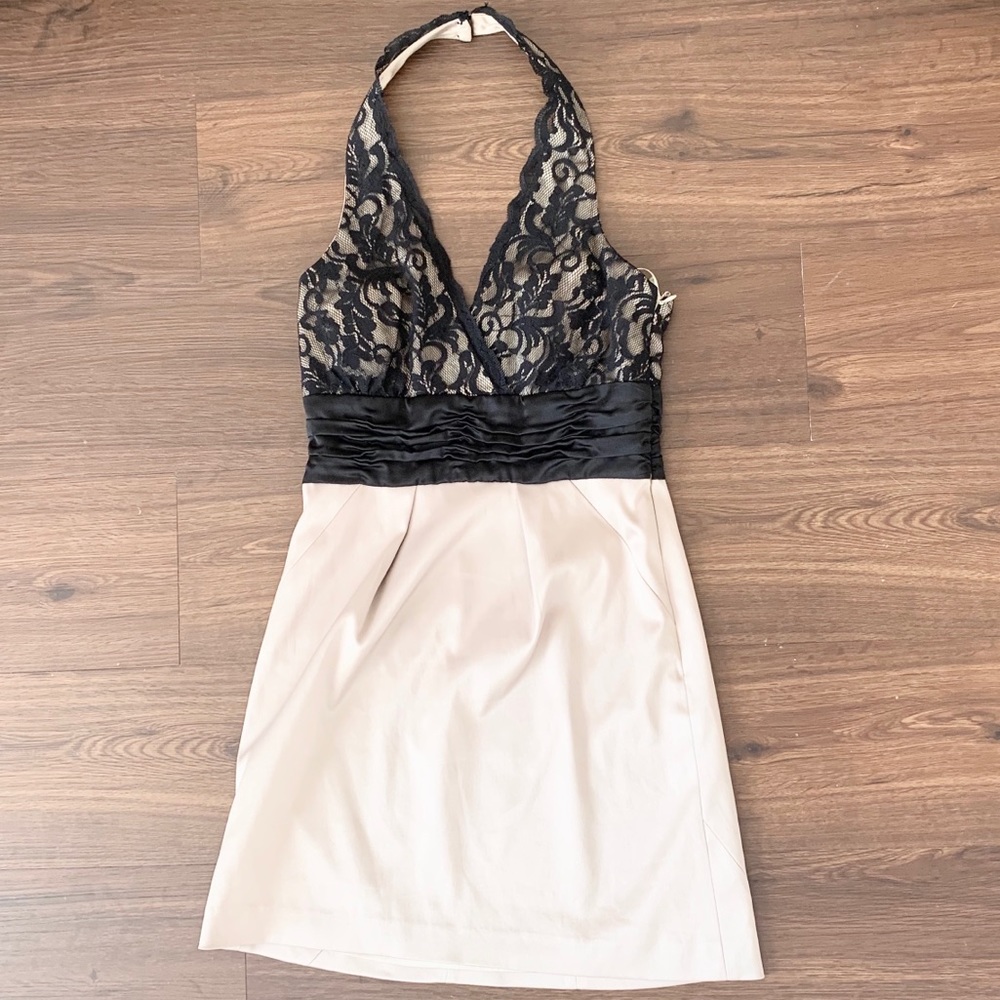 BCBG halter style dress